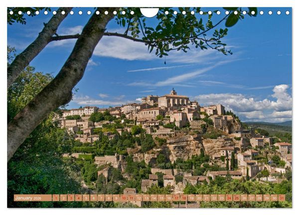 Produktbild: Discover the Beauty of Provence (Wall Calendar 2026 DIN A4 landscape), CALVENDO 12 Month Wall Calendar