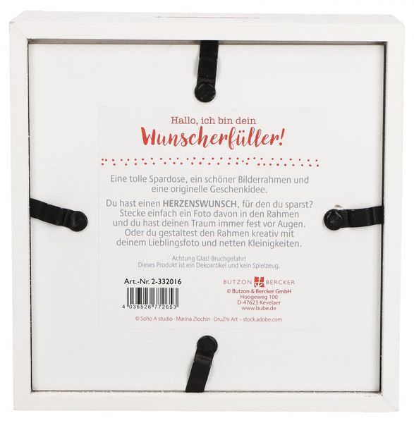 Produktbild: Bilderrahmen-Spardose - Wunscherf&uuml;ller