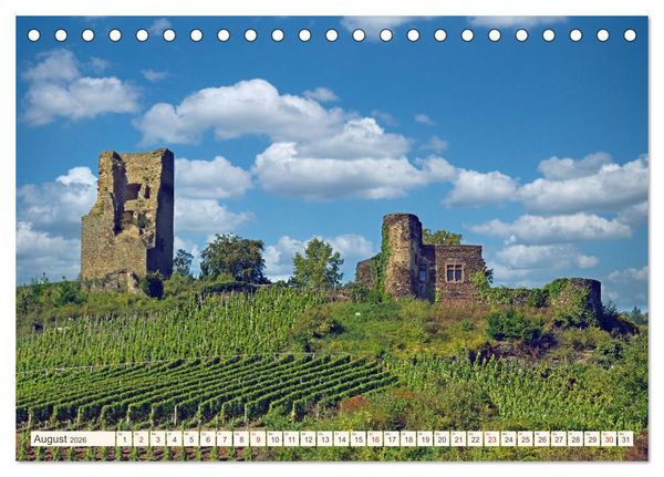 Produktbild: Ausflug an die Mosel (Tischkalender 2026 DIN A5 quer), CALVENDO Monatskalender