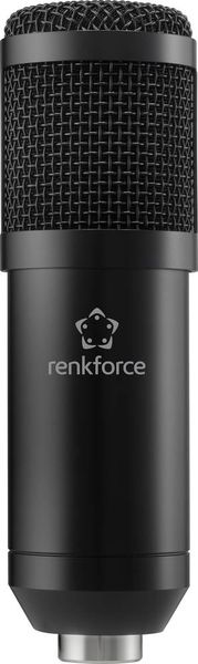 Produktbild: Stand USB-Mikrofon Renkforce RF-MIC-510 &Uuml;bertragungsart (Details):USB inkl. Koffer, inkl Spinne, inkl. Windschutz, inkl. Kabel, inkl. Mikrofoncase