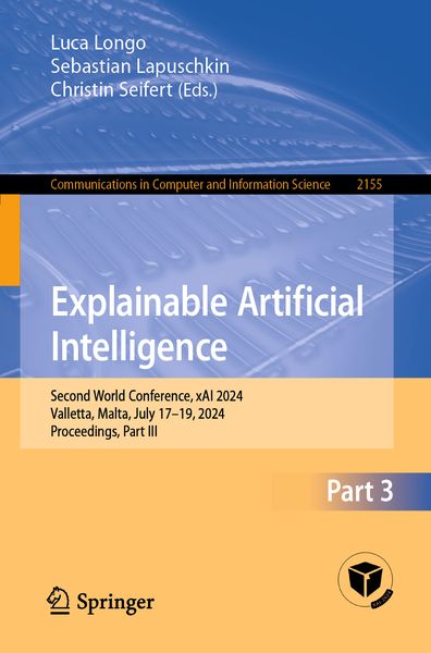 Produktbild: Explainable Artificial Intelligence