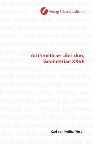 Produktbild: Arithmeticae Libri duo, Geometriae XXVII