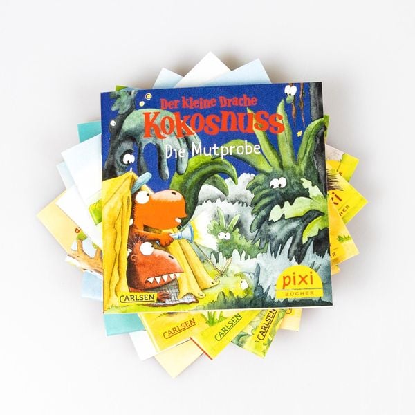 Produktbild: Pixi-8er-Set 288: Der kleine Drache Kokosnuss und seine Freunde (8x1 Exemplar)