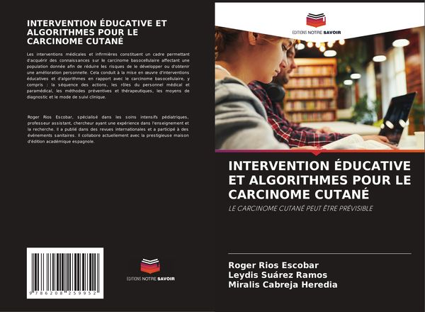 Produktbild: Intervention &Eacute;ducative Et Algorithmes Pour Le Carcinome Cutan&eacute;