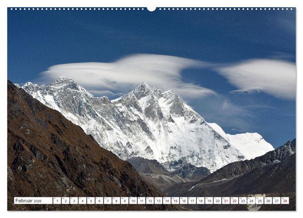 Produktbild: Im Reich des Sagarmatha (hochwertiger Premium Wandkalender 2026 DIN A2 quer), Kunstdruck in Hochglanz