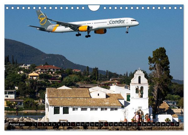 Produktbild: Airliner 2026 (Wandkalender 2026 DIN A4 quer), CALVENDO Monatskalender