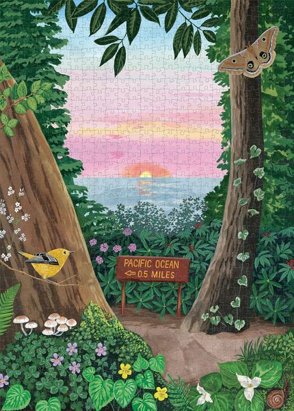 Produktbild: Pacific Coasting: Sunset Hike 1,000-Piece Puzzle