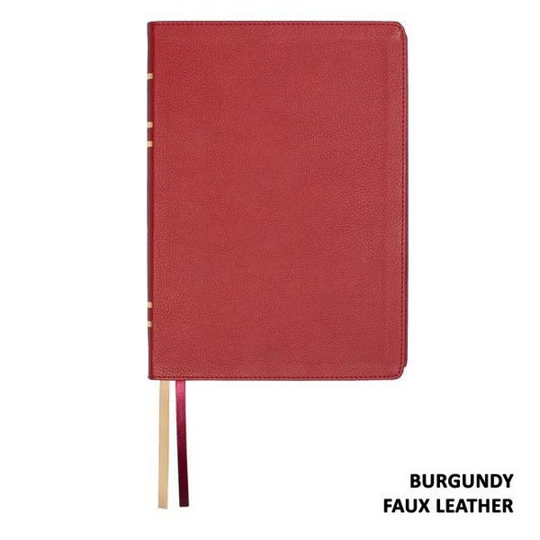 Produktbild: Lsb Giant Print Reference Edition, Paste-Down Burgundy Faux Leather