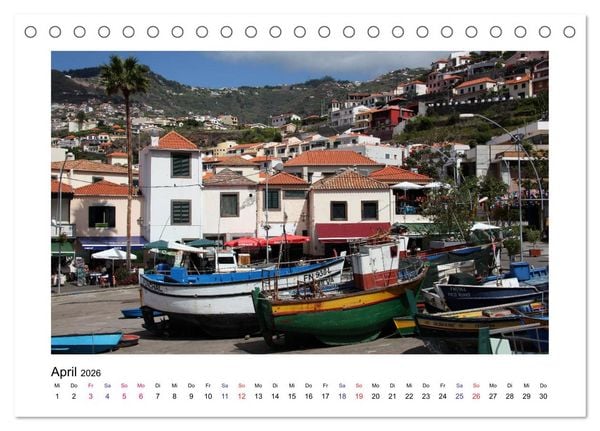 Produktbild: Madeira (Tischkalender 2026 DIN A5 quer), CALVENDO Monatskalender