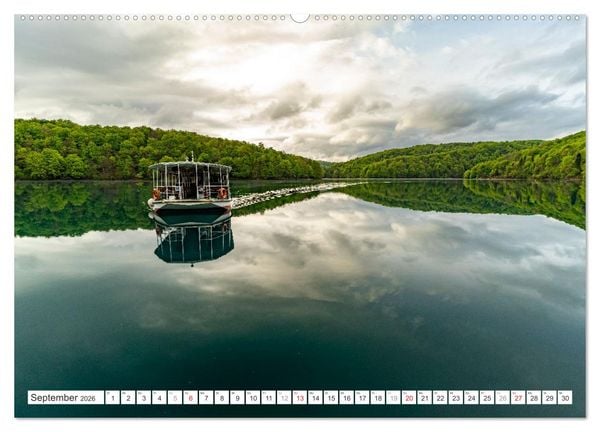 Produktbild: Welterbe in Kroatien - Plitvicer Seen (Wandkalender 2026 DIN A2 quer), CALVENDO Monatskalender