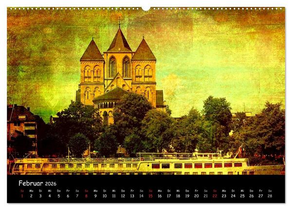 Produktbild: K&ouml;ln (hochwertiger Premium Wandkalender 2026 DIN A2 quer), Kunstdruck in Hochglanz