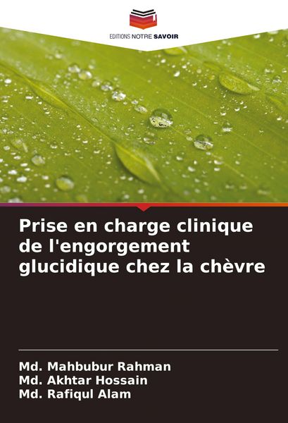 Produktbild: Prise en charge clinique de l'engorgement glucidique chez la ch&egrave;vre