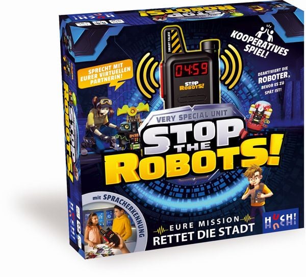 Produktbild: HUCH! - Stop the Robots - Very Special Unit!