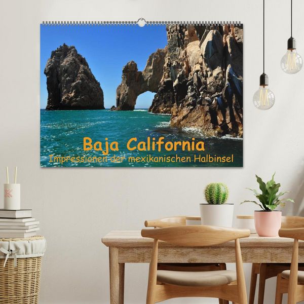 Produktbild: Baja California - Impressionen der mexikanischen Halbinsel (Wandkalender 2026 DIN A2 quer), CALVENDO Monatskalender