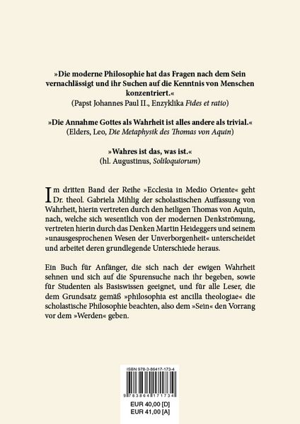 Produktbild: Philosophische Untersuchung zum Wahrheitsverst&auml;ndnis von Thomas von Aquin und Ma