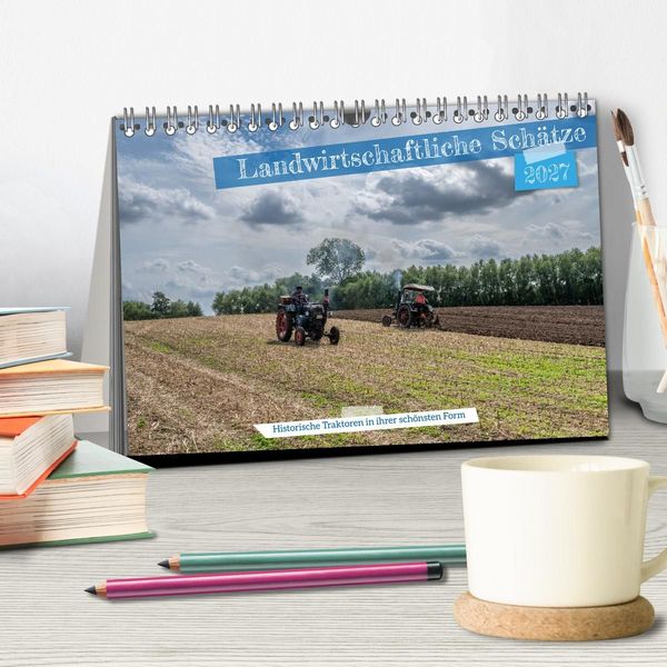 Produktbild: Landwirtschaftliche Sch&auml;tze (Tischkalender 2027 DIN A5 quer), CALVENDO Monatskalender