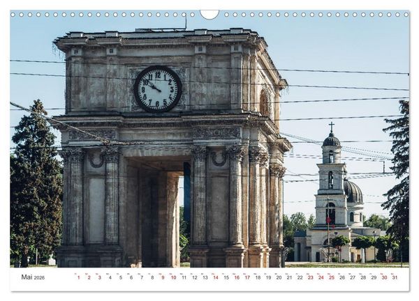 Produktbild: Republik Moldawien - Das s&uuml;dosteurop&auml;ische Kleinod (Wandkalender 2026 DIN A3 quer), CALVENDO Monatskalender