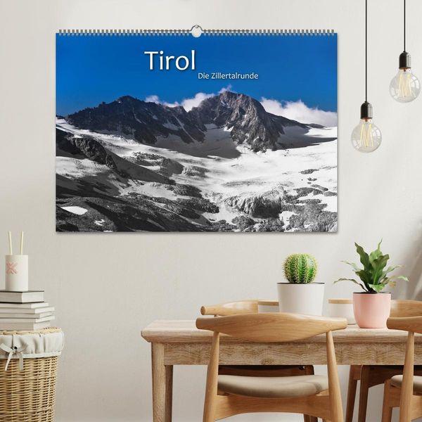 Produktbild: TIROL &ndash; Die Zillertalrunde (Wandkalender 2026 DIN A2 quer), CALVENDO Monatskalender