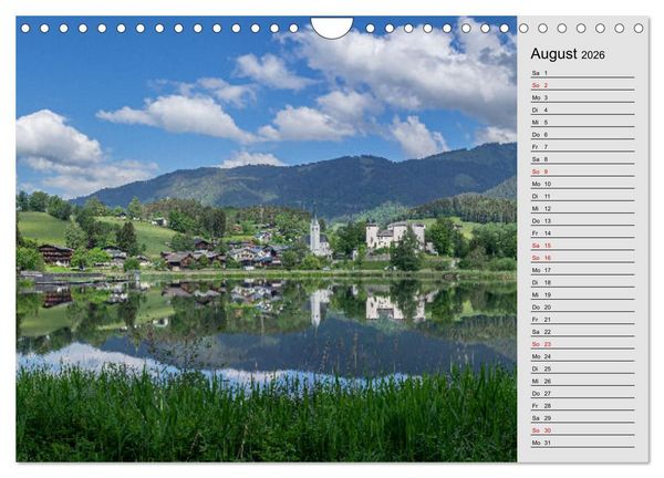 Produktbild: Bischofshofen & mehr (Wandkalender 2026 DIN A4 quer), CALVENDO Monatskalender
