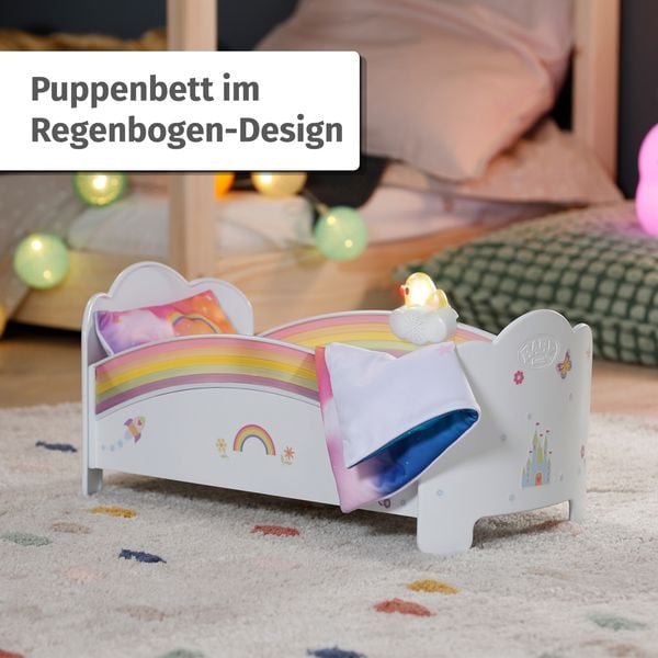 Produktbild: BABY born Regenbogen Bett
