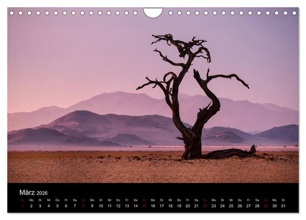 Produktbild: Das Licht Namibias (Wandkalender 2026 DIN A4 quer), CALVENDO Monatskalender