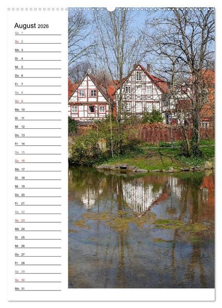 Produktbild: Streifz&uuml;ge durch Paderborn (Wandkalender 2026 DIN A2 hoch), CALVENDO Monatskalender