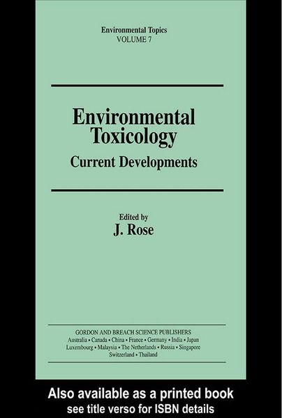 Produktbild: Environmental Toxicology