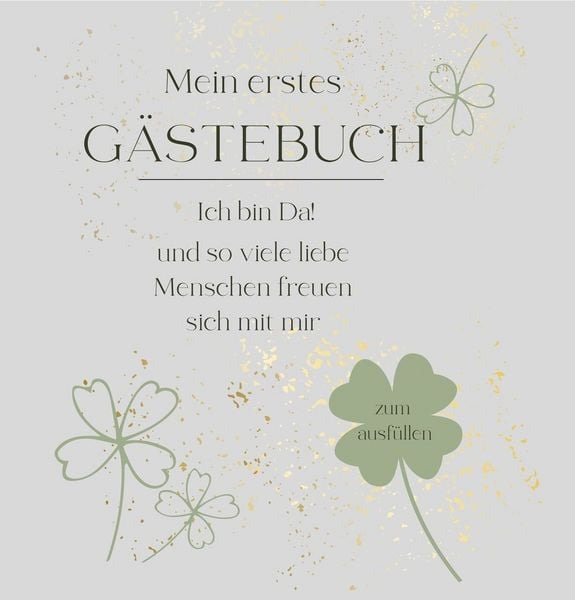 Produktbild: Mein erstes G&auml;stebuch