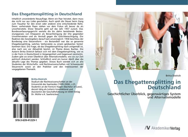 Produktbild: Das Ehegattensplitting in Deutschland
