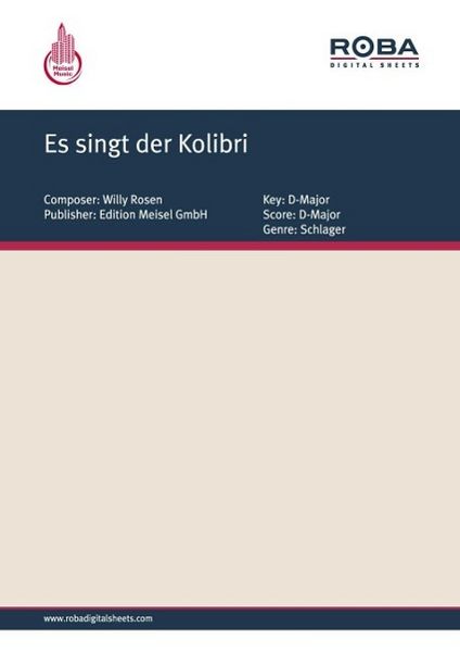 Produktbild: Es singt der Kolibri