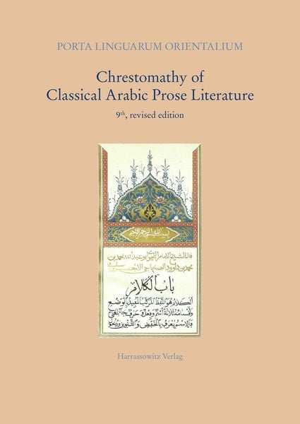 Produktbild: Chrestomathy of Classical Arabic Prose Literature