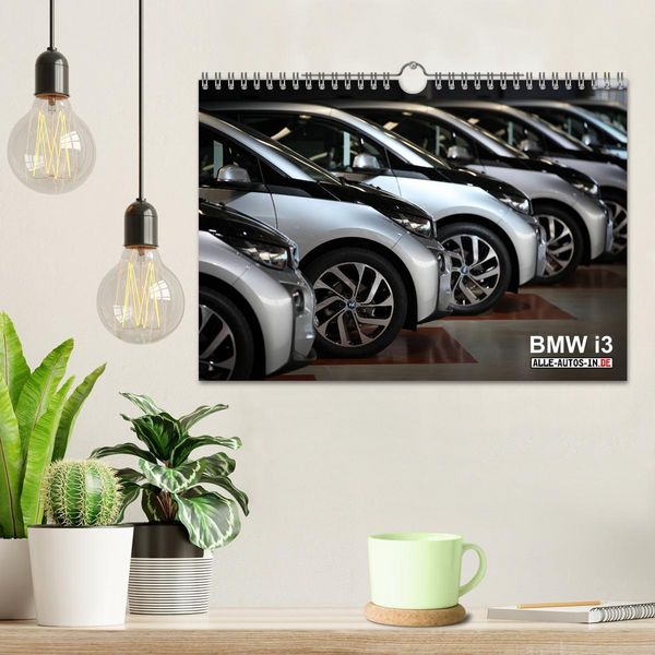 Produktbild: BMW i3 (Wandkalender 2026 DIN A4 quer), CALVENDO Monatskalender