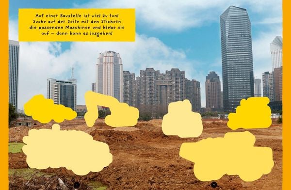 Produktbild: Dein Stickerabenteuer &ndash; Baustelle