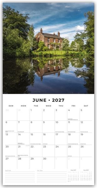 Produktbild: English Cottage Gardens &ndash; Englische Cottage-G&auml;rten 2027 &ndash; 16-Monatskalender
