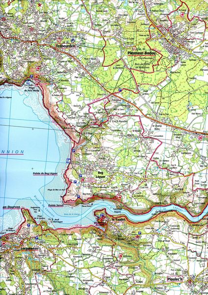 Produktbild: Lannion Perros-Guirec.les Sept iles 1:25 000