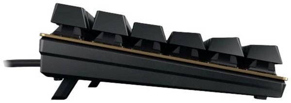 Produktbild: CHERRY KC 200 MX Kabelgebunden Tastatur Deutsch, QWERTZ Schwarz, Bronze
