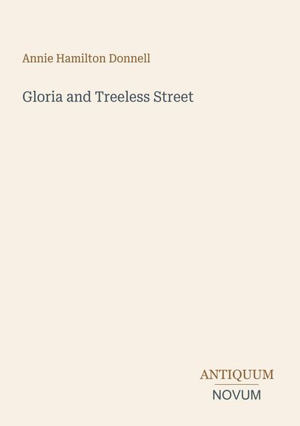 Produktbild: Gloria and Treeless Street
