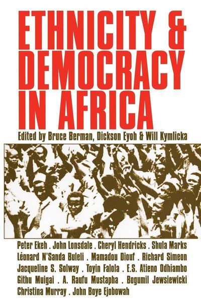 Produktbild: Ethnicity and Democracy in Africa