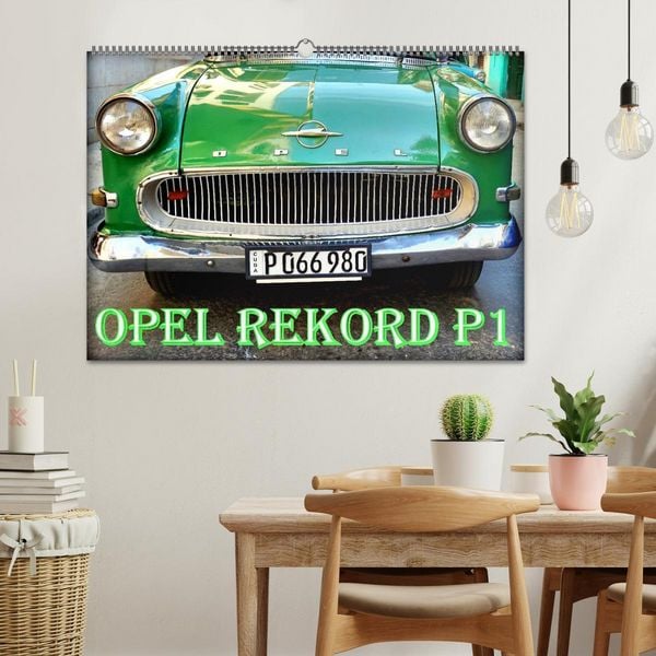 Produktbild: OPEL REKORD P1 (Wandkalender 2026 DIN A2 quer), CALVENDO Monatskalender