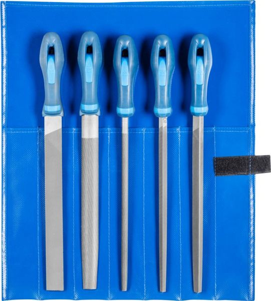 Produktbild: PFERD TOOLS 11800542 Werkstattfeilen-Set Hieb 2 in PVC-Rolltasche L&auml;nge 250 mm 1 St.