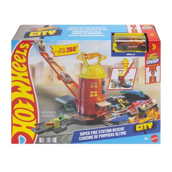 Produktbild: Hot Wheels City Super Feuerwehrwache