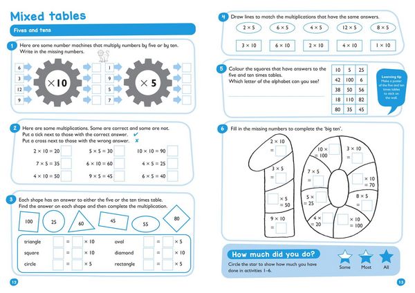 Produktbild: Times Tables Bumper Book: Ages 5-7