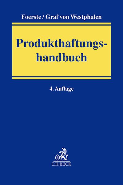 Produktbild: Produkthaftungshandbuch