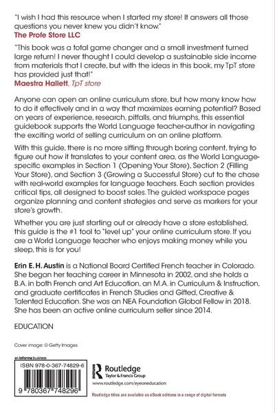 Produktbild: The Ultimate Guide to Selling Your Original World Language Resources