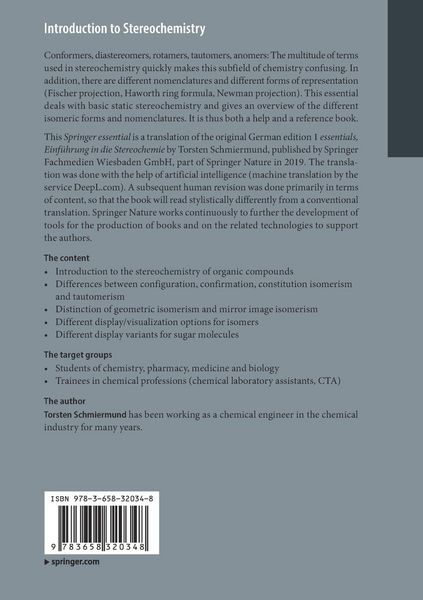 Produktbild: Introduction to Stereochemistry