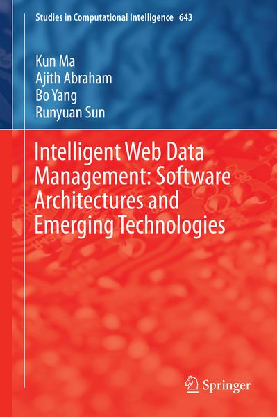 Produktbild: Intelligent Web Data Management: Software Architectures and Emerging Technologies