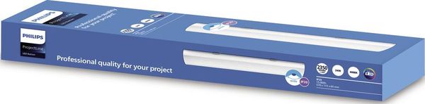 Produktbild: Philips LED Projectline Batten W12L57 2350lm 4000K 8718696169421 LED-Feuchtraumleuchte 24 W Naturwei&szlig; Wei&szlig;
