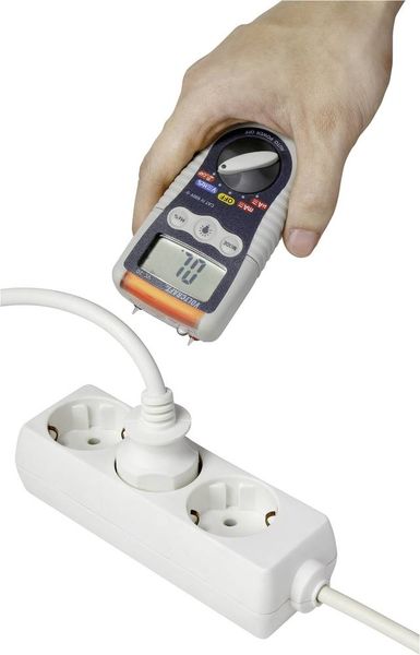Produktbild: VOLTCRAFT VC-20 Hand-Multimeter digital Spritzwassergesch&uuml;tzt (IP54) CAT III 1000 V, CAT IV 600 V Anzeige (Counts): 4000