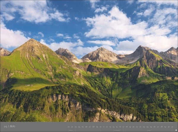 Produktbild: Alpen - Edition Alexander von Humboldt Kalender 2026