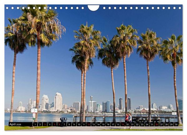 Produktbild: Kalifornien USA (Wandkalender 2026 DIN A4 quer), CALVENDO Monatskalender